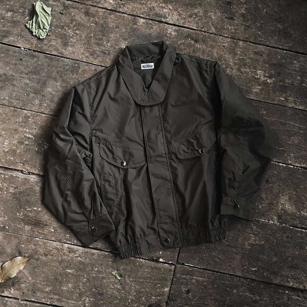 Aero Flight Jacket in Olive (WR) | Jaket Bomber dan Pilot Pria
