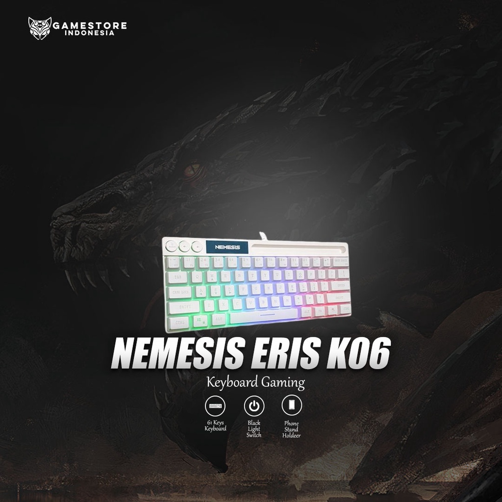 Keyboard Gaming NYK Eris K06, NYK K-06 Eris / NYK K06 Eris Keyboard Gaming NYK Eris K06, NYK K-06 Er