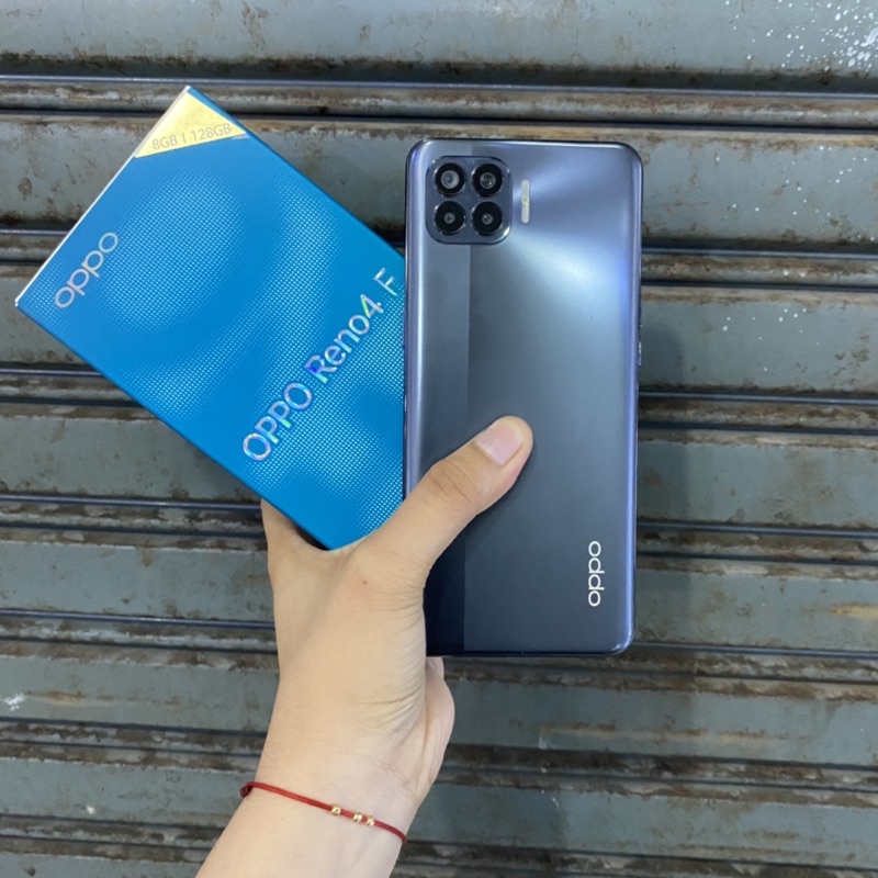 Oppo reno 4f 8/128gb second bekas pakai normal fullset original resmi