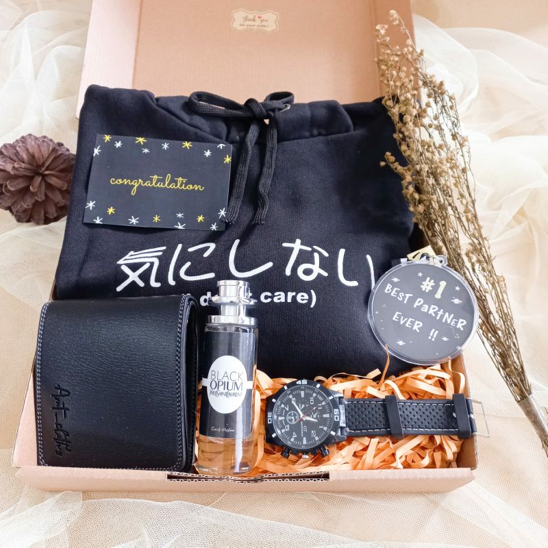 HAMPERS KADO COWOK CUSTOM ISI