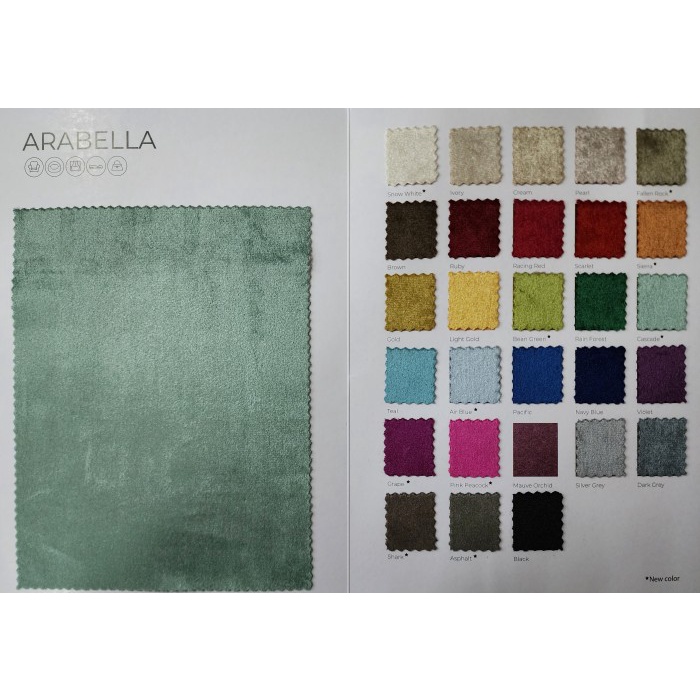 Kain Bludru Glossy / Suede Halus Regency - Arabella (Sofa, Jok, Kursi)