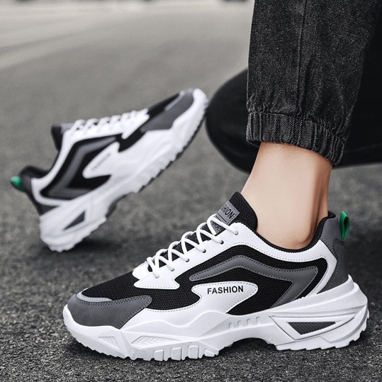 TBIG [COD] Sepatu Sneakers Pria SYERTIAN Sepatu Import Murah Pria Sekolah Kuliah Kerja