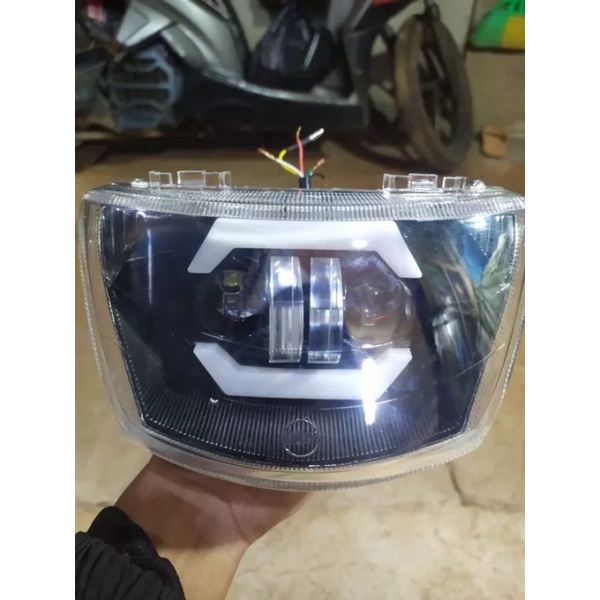 LAMPU DEPAN DAYMAKER FIZR HIGH LOW