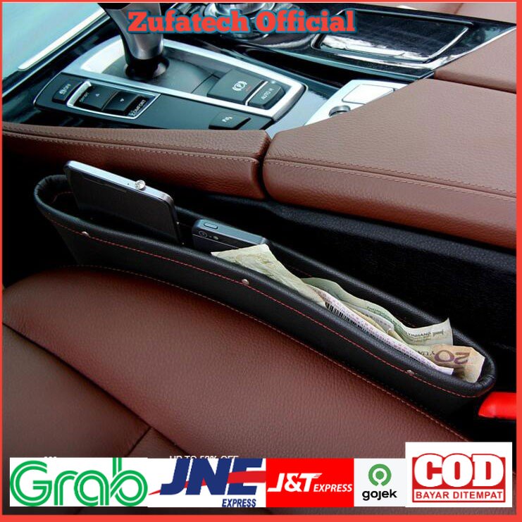 Storebox Car Seat Gap Filler Pembatas Tempat Duduk Mobil - C37422 - Black
