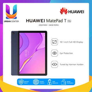 HUAWEI Tablet MatePad T10s 10.1 Inch [4GB+64GB] RAM 4GB ROM 64GB Original Garansi Resmi 1 Tahun