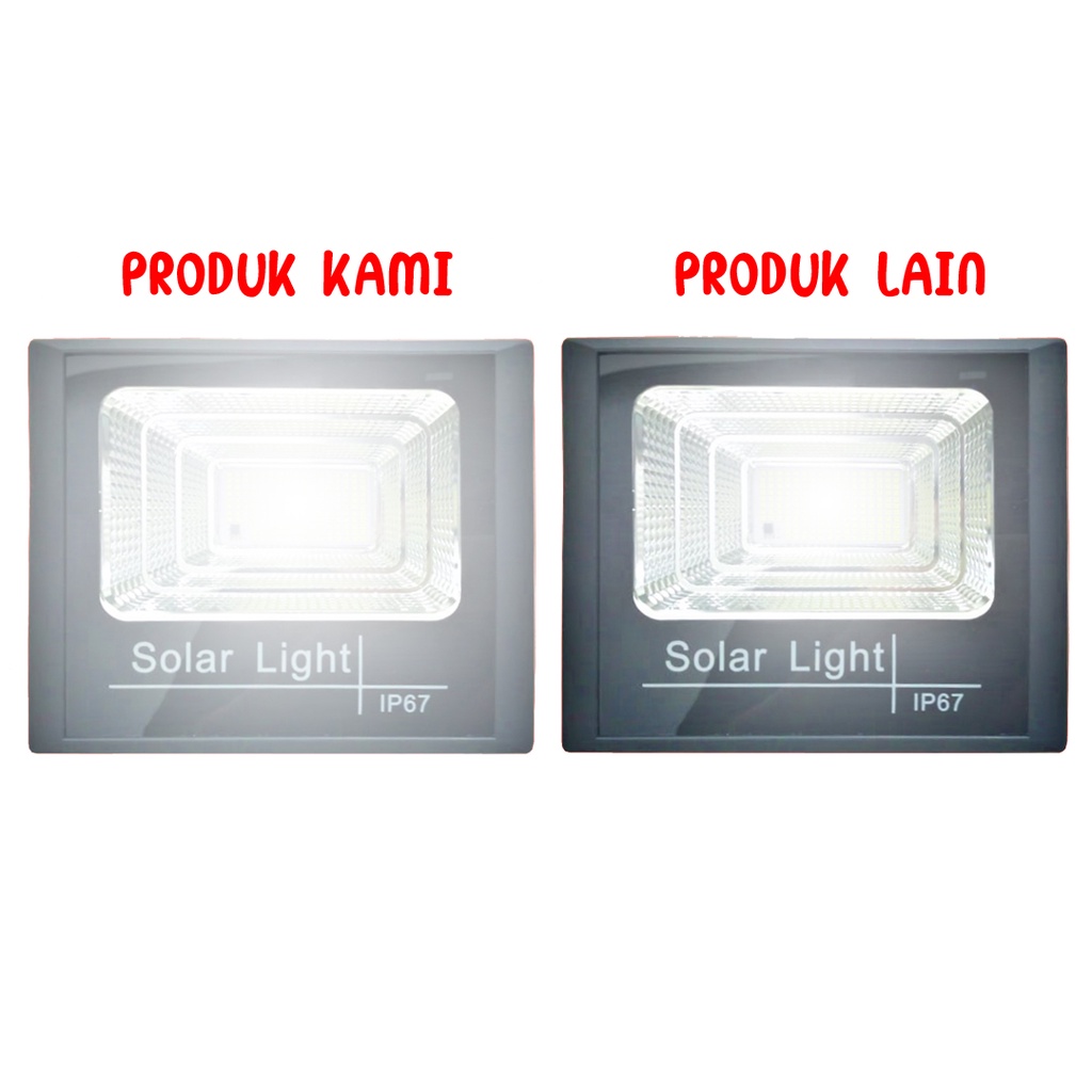 Solar Light / Lampu Surya / Led Outdoor  Light Cell REAL 100W