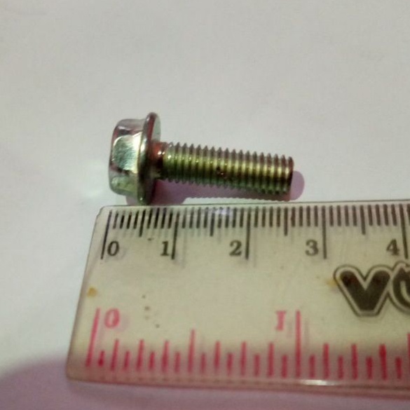 baut 10 baut topi kunci 10 baut m6 2,5 cm