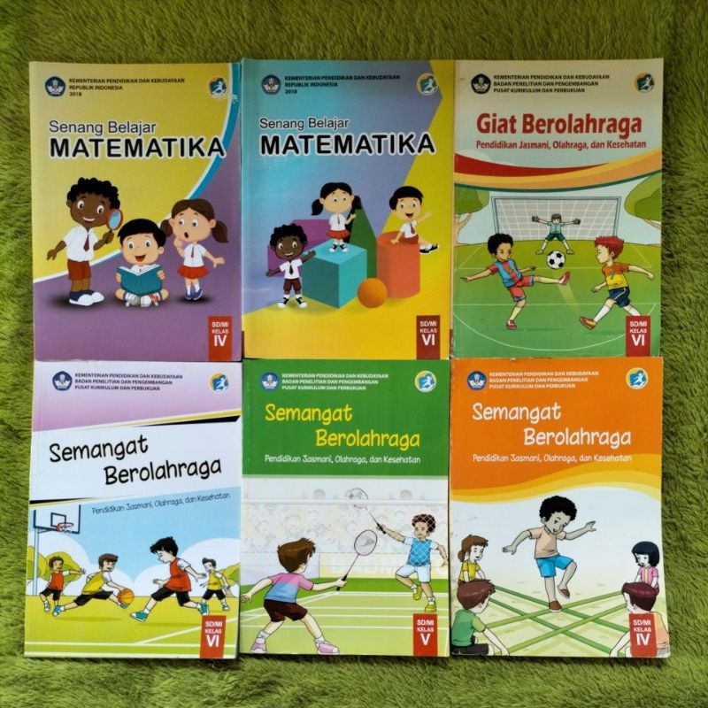 Jual Original Buku Senang Belajar Matematika Giat Berolahraga Semangat Berolahraga Kelas