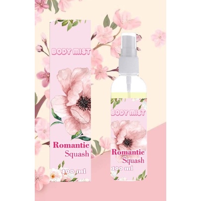 GEN - Parfum Body Mist Romantic Squash 100ml Premium / Body Mist Romantic Squash 100ml Best Seller / Parfum Unisex Wangi Tahan Lama