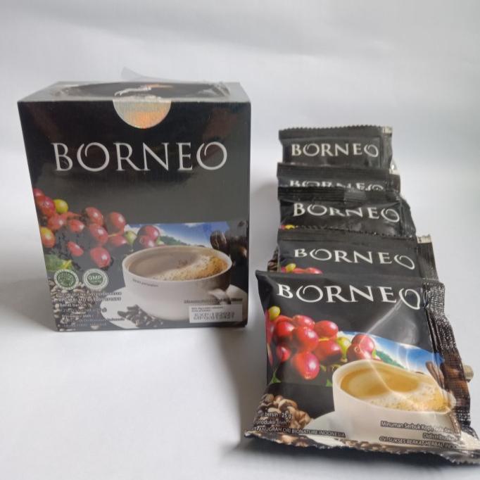 

kopi borneo original 1box isi 5 sachet