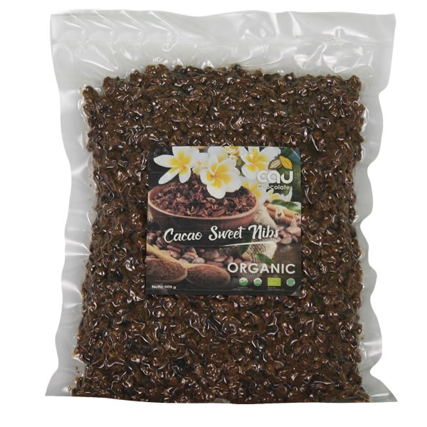 

Organik Raw Cacao SWEET Nibs 500 gr - Cau Chocolates TGR