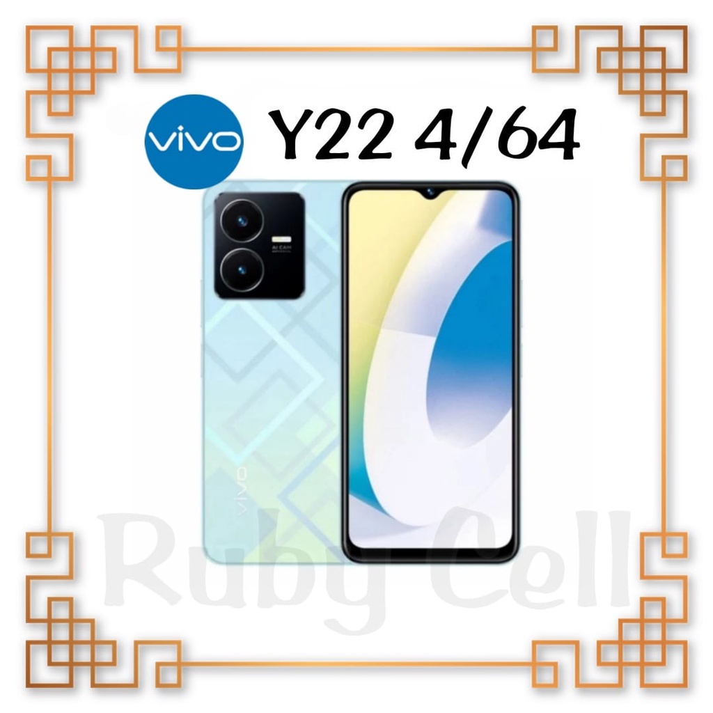 Vivo Y22 4/64 Garansi Resmi Vivo Indonesia - Green