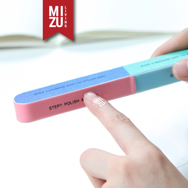 MIZU NANA TSUME 7in1 Nail Filer Buffer Manicure Amplas Kikir Kuku Pedicure