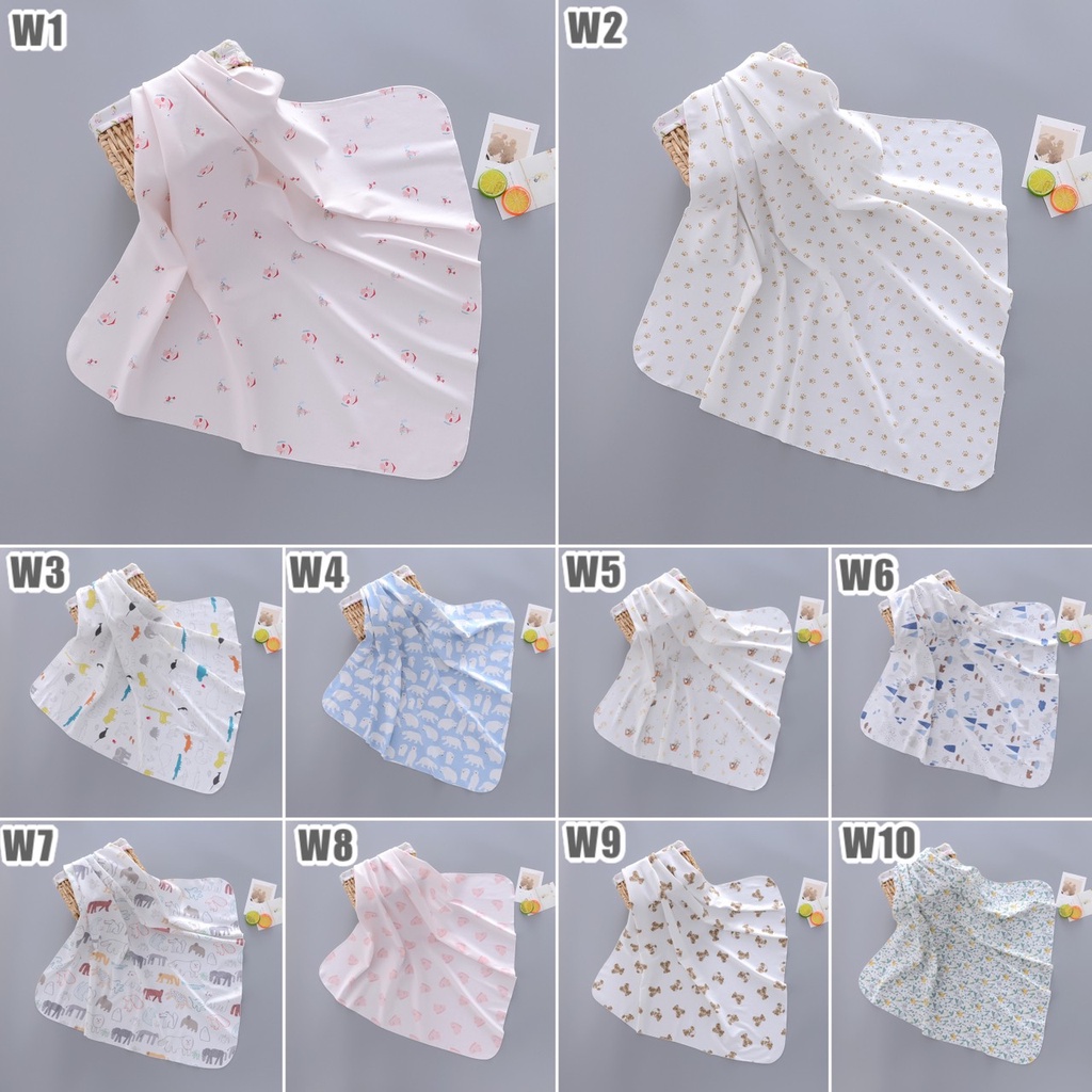 [80x80] Kain Bedong Katun Bayi | Baby Swaddle Muslin Cotton | Selimut Bayi Catalog NMD W