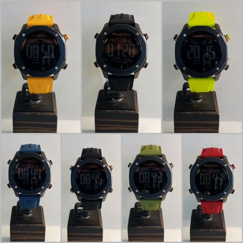 JAM TANGAN ALEXANDRE CHRISTIE COWOK 9377 MH ORIGINAL & GARANSI RESMI AC