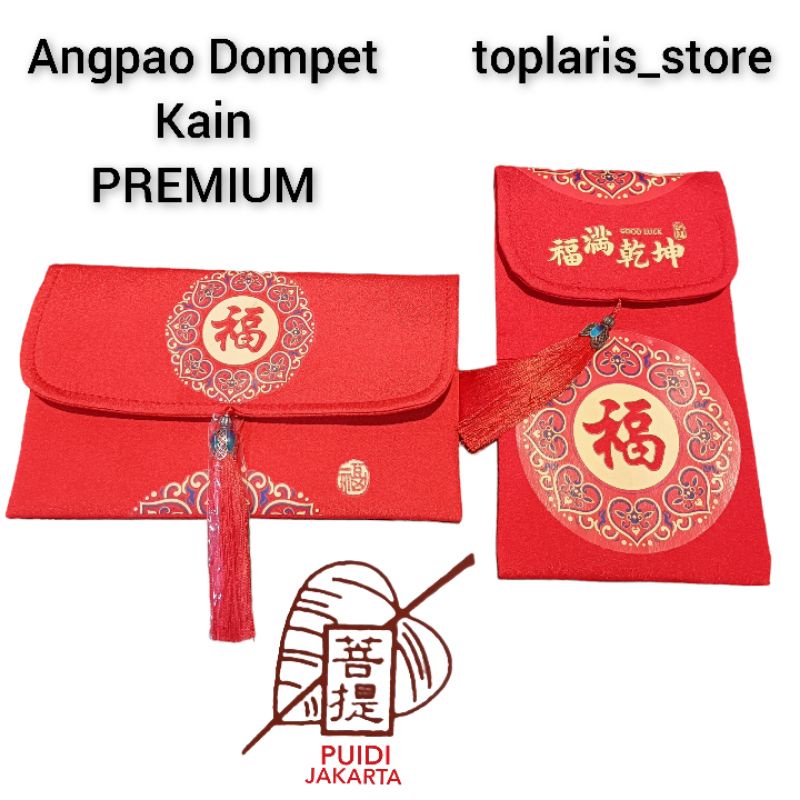 Angpau Kain Premium Dompet HOKI