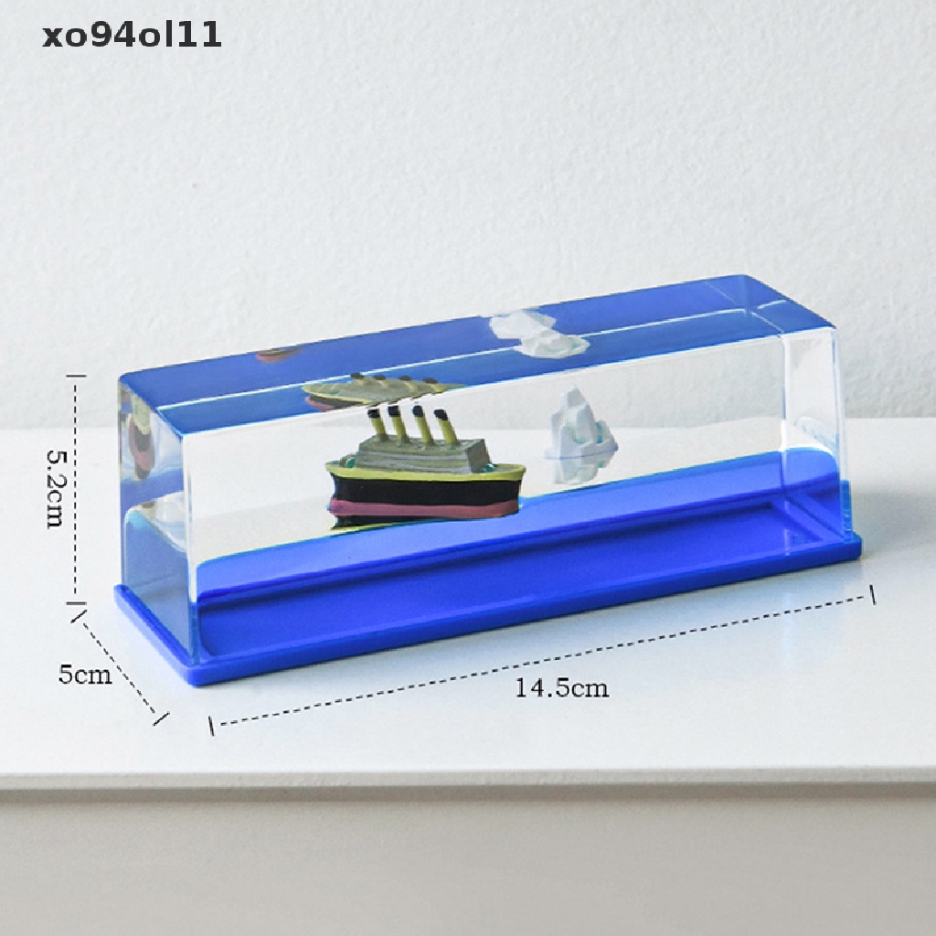 Xo Cairan Kapal Pesiar Drift Botol Jam Pasir Dekorasi Ornamen Laut Perahu Kreatif OL