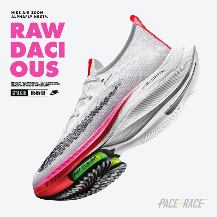 NIKE AIR ZOOM ALPHAFLY NEXT% ORIGINAL - RAWDACIOUS - DJ5455-100