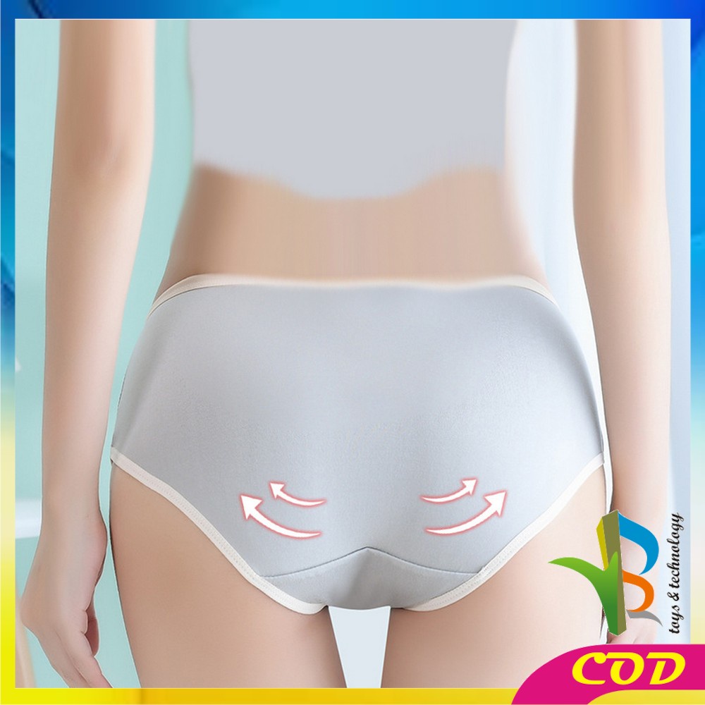 RB-P135 Celana Dalam Fashion Wanita Kolor Wanita Bahan Katun Halus CD Wanita Pendek Panties Segitiga Impor