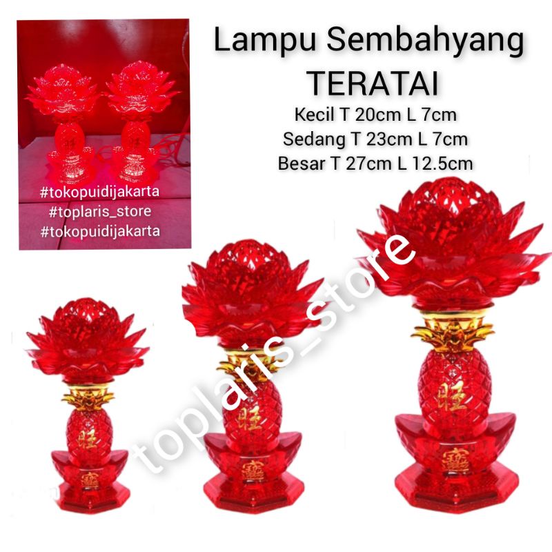 Lampu Sembahyang Teratai LED 017