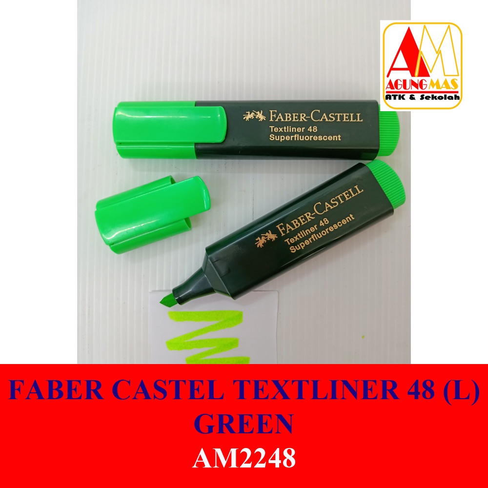 

FABER CASTEL TEXTLINER 48 (L) GREEN