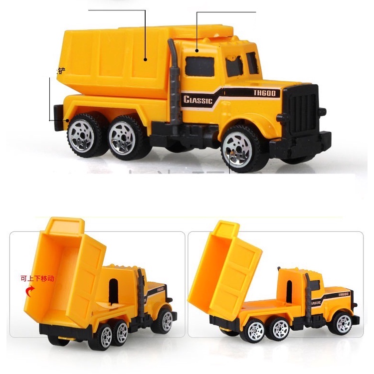 IMPOR MAINAN MOBIL DIECAST KONSTRUKSI EXCAVATOR MIXER DUMP TRUCK