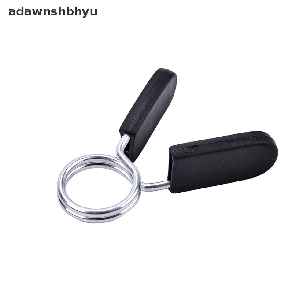 Adawnshbhyu 1PCs Klip Kerah Spring Clamp 1 &quot;Standar 25mm Untuk Weight Bar Dumbbells Gym ID