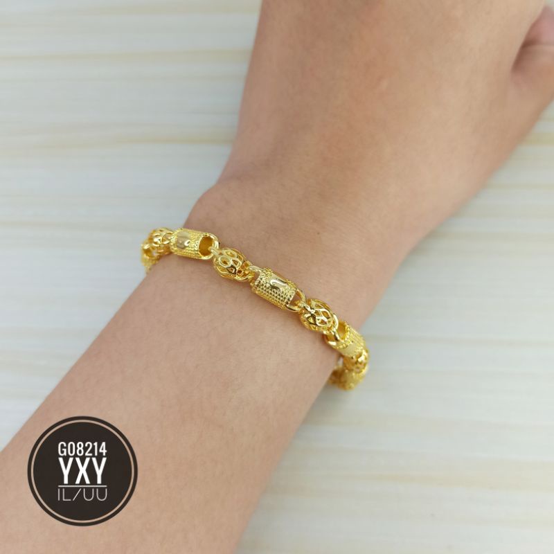 Gelang Yaxiya Rantai Mix Warna 24k G08214