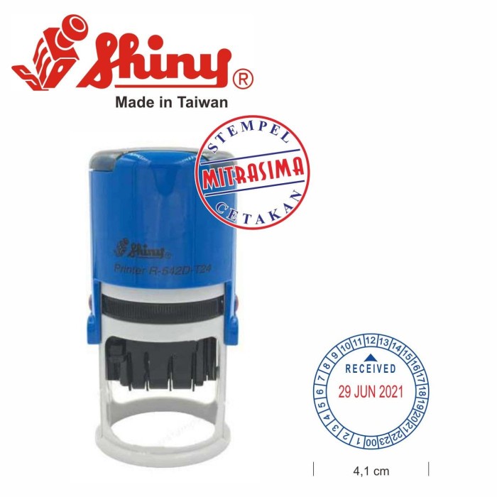 

Stm Stempel Received Dengan Tanggal Dan Jam