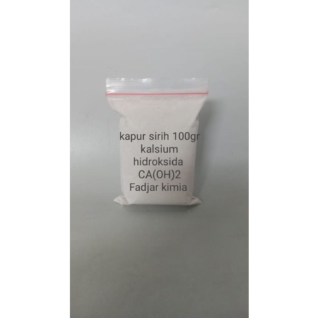

kapur sirih bubuk 100gr - food grade