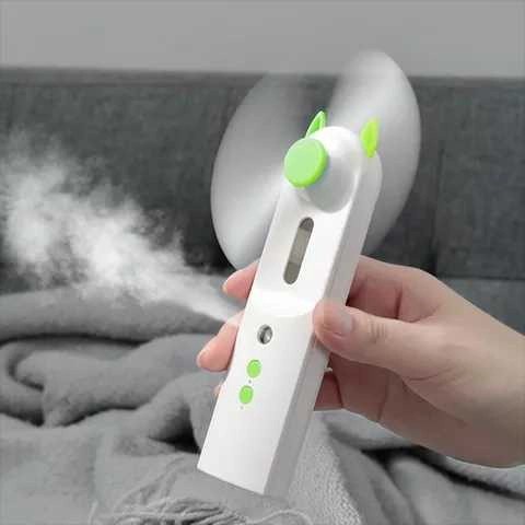 NS Kipas Nano Generasi 2 Nano Spray Kipas Angin Portable 2 in 1