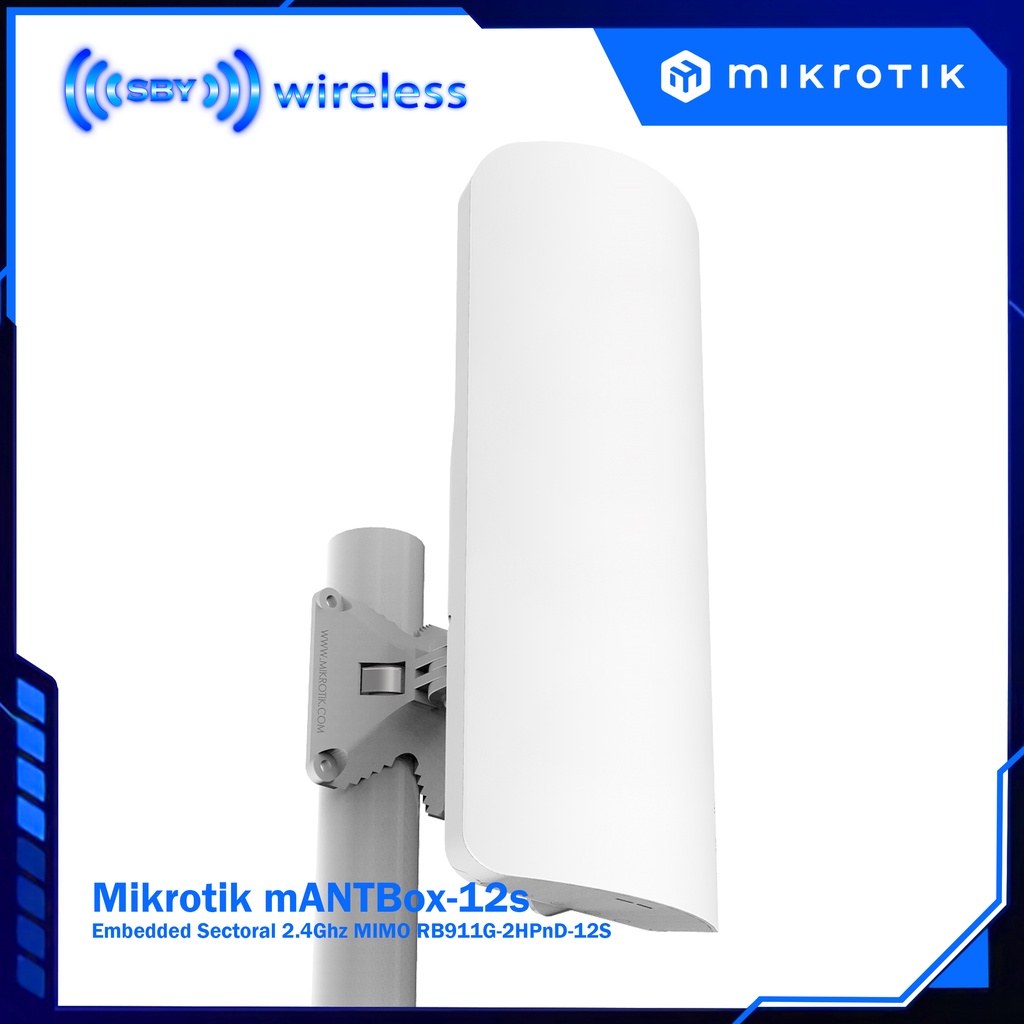 Mikrotik mANTBox-12s Embedded Sectoral 2.4Ghz MIMO RB911G-2HPnD-12S