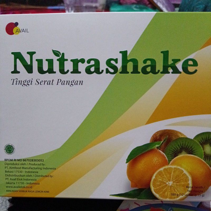 

Avail Nutrashake jus lemon kiwi