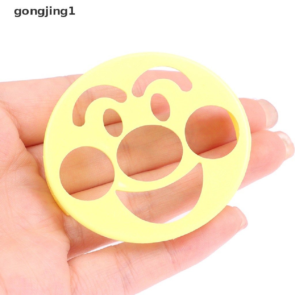 Ggg Anpanman Cetakan Rumput Laut Smiley Super Cute Pull Flower Mold Duster Nasi Bola ID