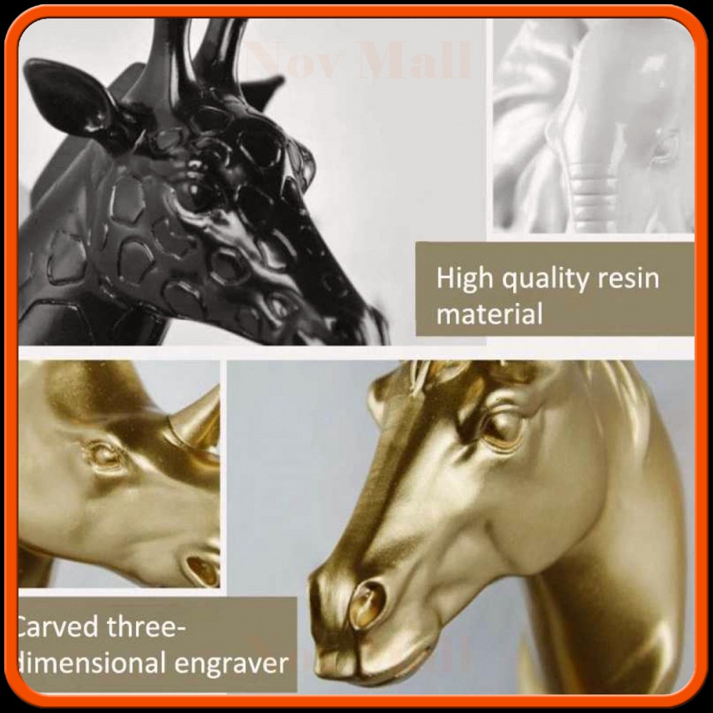 Gantungan Dinding Wall Hanging Hook Antlers Head -ST312