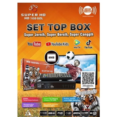 SET TOP BOX STB DVB T2 SUPER HD