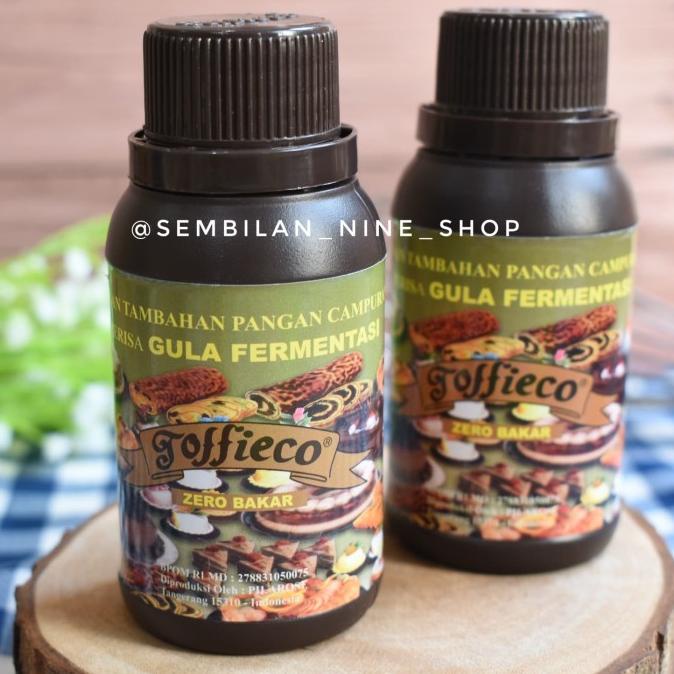 Jual Termurah Toffieco ZERO BAKAR 100 Gram HALAL Perisa Gula Fermentasi