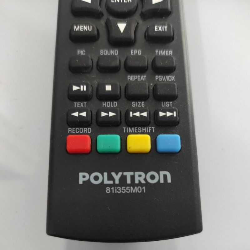 Remot Remote TV Led Polytron Original 81i191 / 81i355 Asli berkualitas PLD20 / PLD22 / PLD24 / PLD32