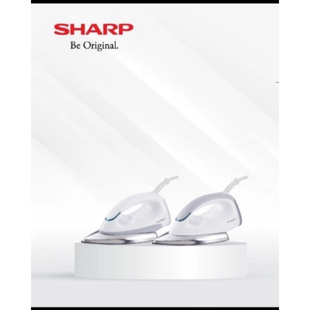 Setrika Sharp Murah EL N10 (White / Grey)