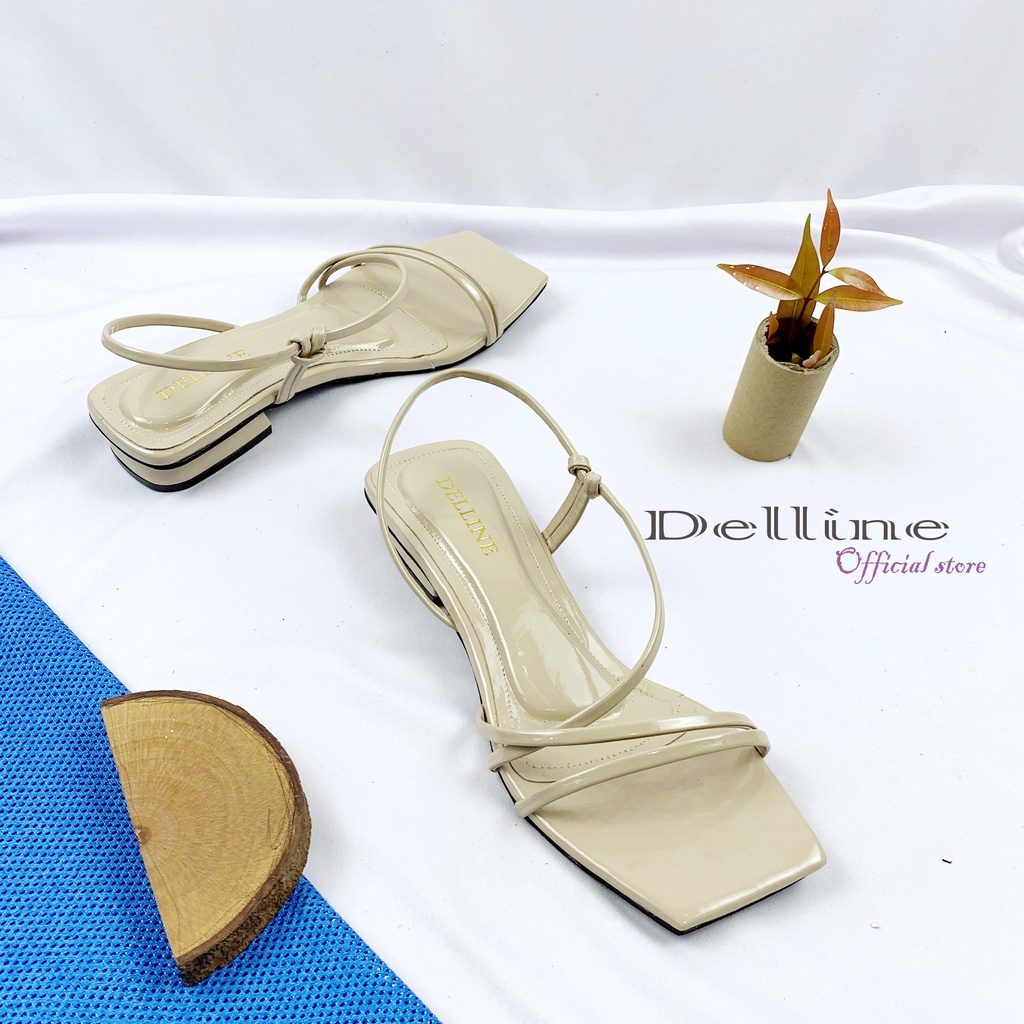 sendal wanita delline  hak 2,5 cm asanah