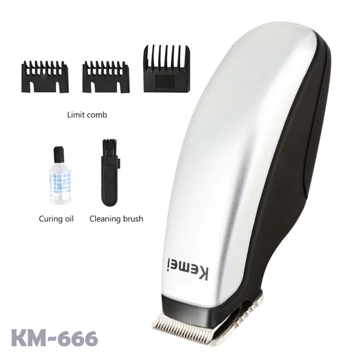 Kemei KM 666 Mesin Alat Cukur Bayi Kemei KM-666 Alat Cukur Rambut Kumis Jenggot Free Baterai