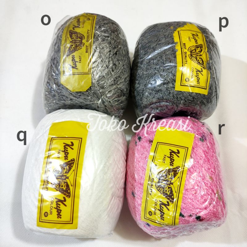 Fancy yarn acrylic / benang handuk / benang rajut