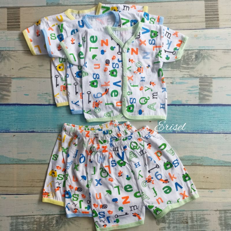 Setelan Bayi Newborn 18 Pcs Baju dan Celana Bayi Baru Lahir