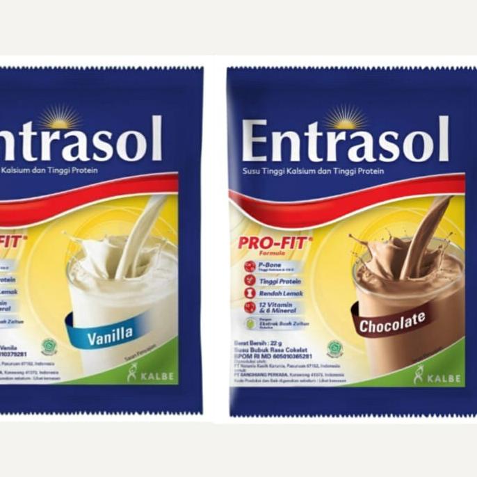 

Susu Entrasol Renceng (Isi 10 Sachet)