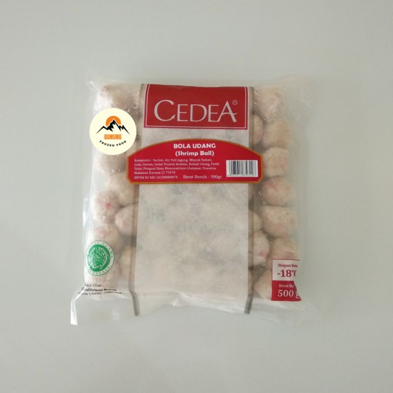 

Cedea Bola Udang 500gr