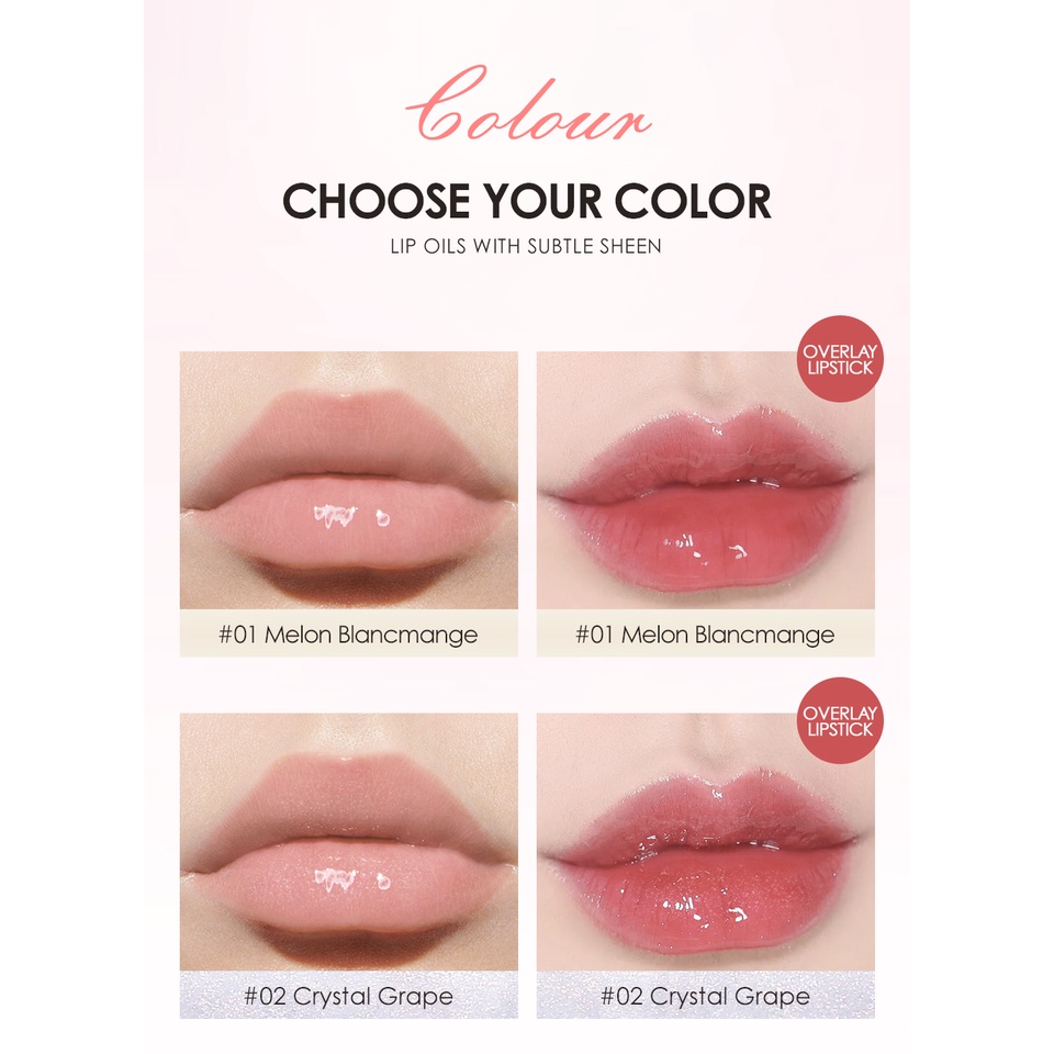 O.TWO.O Clear Crystal Berry Lip Gloss