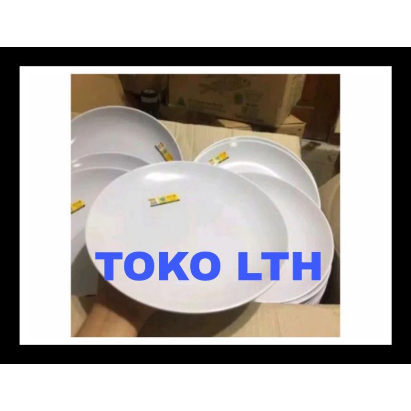 P1009 PIRING MAKAN MELAMINE 9" BULAN P 1009 MILAMIN 9 INCH GOLDEN DRAGON