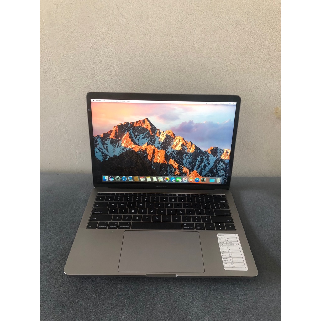 MACBOOK PRO RETINA NON TOUCHBAR 2017 RAM 8 GB 16 GB i5 i7 SECOND MURAH