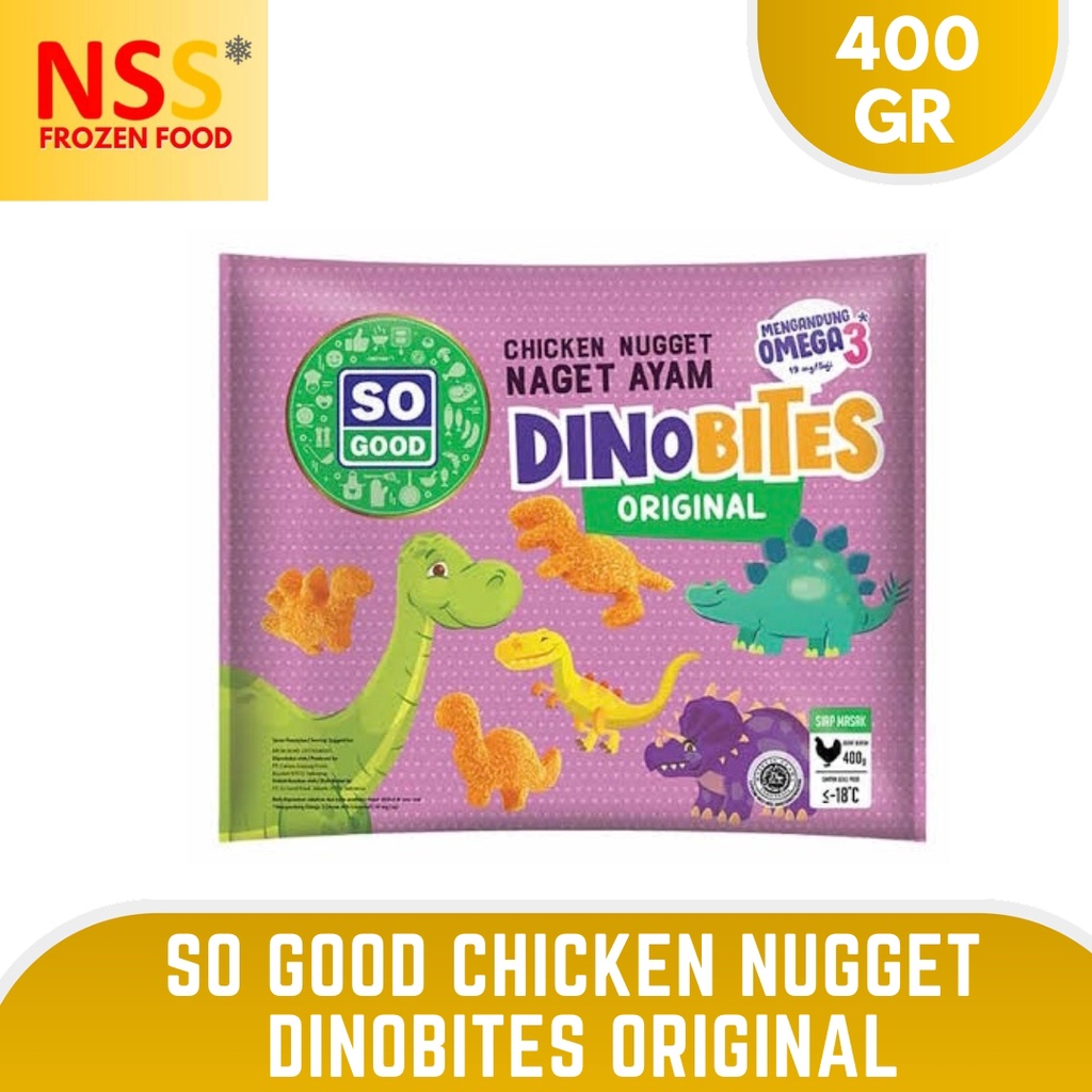 

SO GOOD CHICKEN NUGGET DINOBITES 400GR