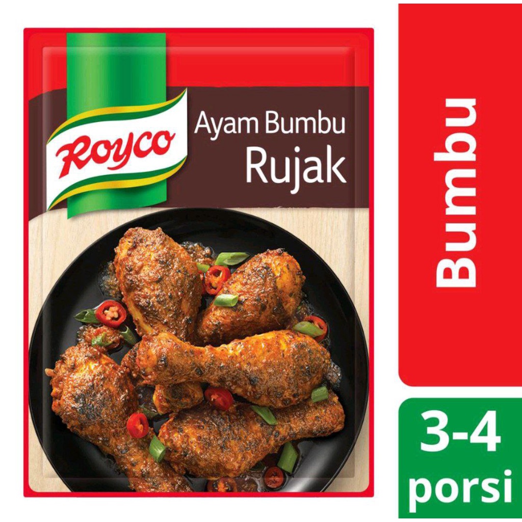 Royco Ayam Bakar Bumbu Rujak 22g Exp. Juli 2023